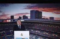 Florentino Pérez: "Lunin ha demostrado su enorme calidad y determinación en las competiciones que ha disputado"