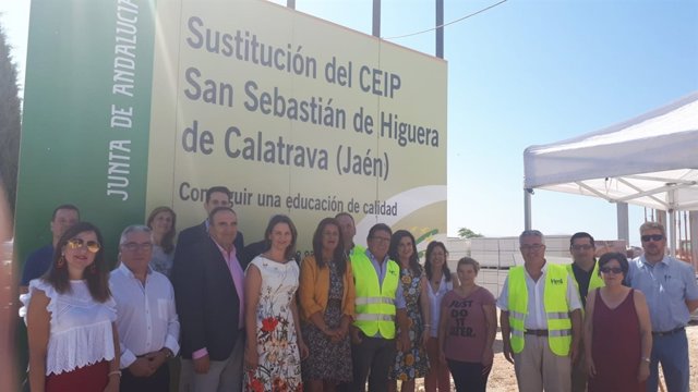 Visita a las obras del nuevo CEIP