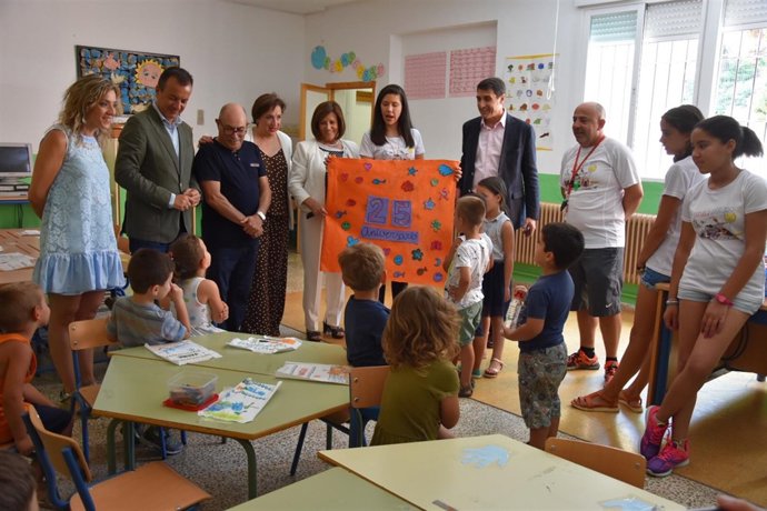 La consejera de Igualdad y Políticas Sociales en Baza