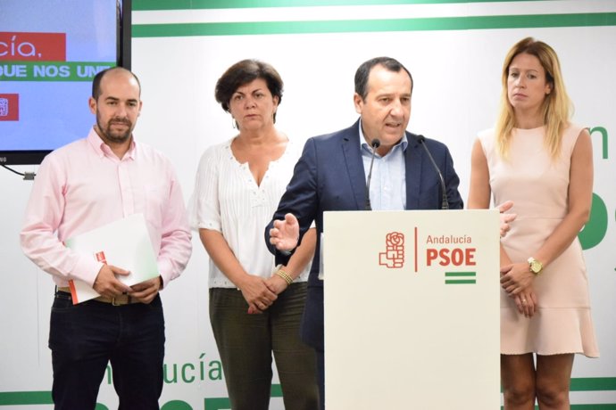Jose Luis Ruiz Espejo (PSOE) en rueda de prensa