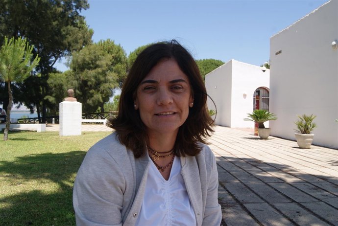 Paloma Favieres, en los cursos de verano de la UNIA 
