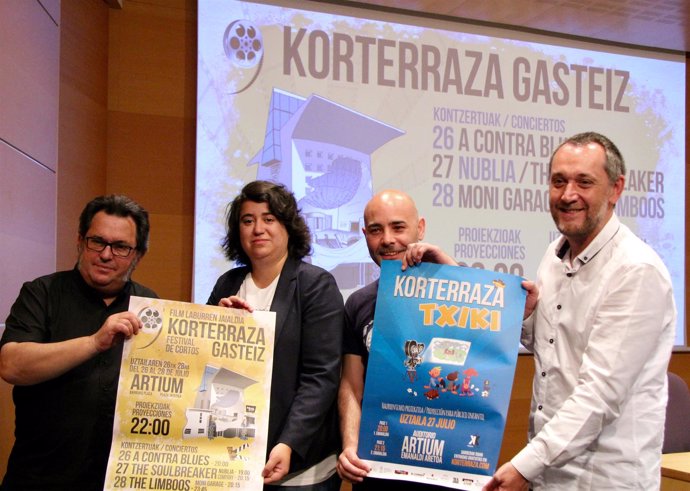 El festival de cortometrajes al aire libre de Vitoria 'Korterraza' 