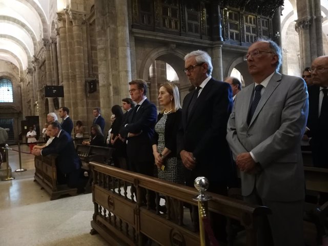 Funeral institucional del expresidente de la Xunta, Gerardo Fernández Albor