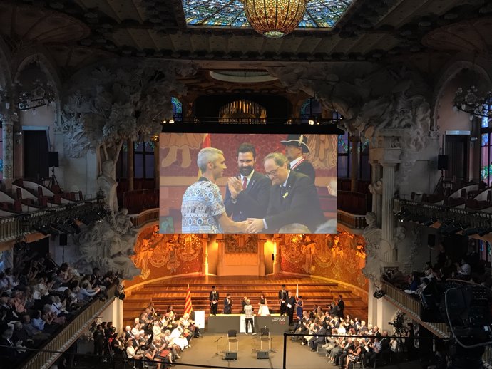 Acte d'entrega dels Creus de Sant Jordi 2018
