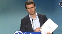 El PP recuerda que la Universidad Rey Juan Carlos no tiene obligación de conservar los trabajos de Pablo Casado