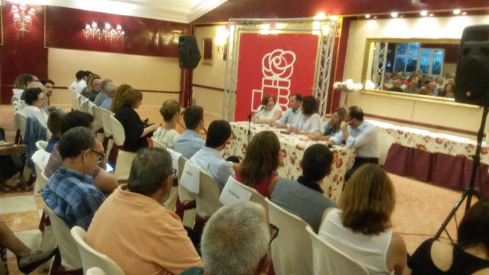 Encuentro con la militancia del PSOE