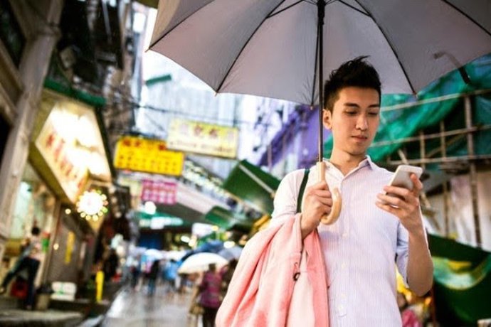 Imagen de turista chino