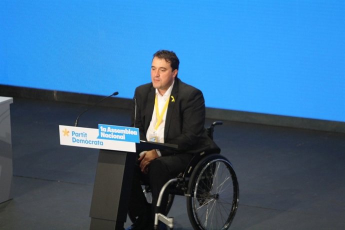 El nou president del PDeCAT, David Bonvehí