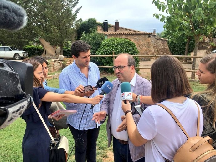 El primer secretari del PSC, Miquel Iceta
