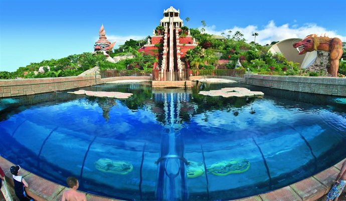 Una de las atracciones del Siam Park 