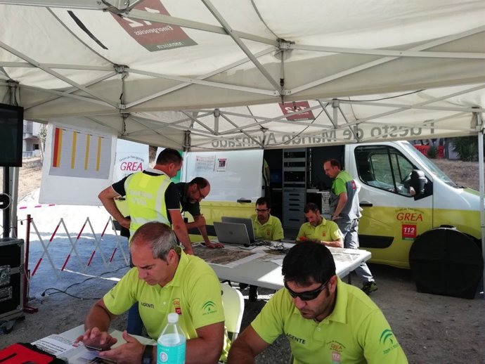 Efectivos del operativo que busca a un anciano desaparecido en Ítrabo