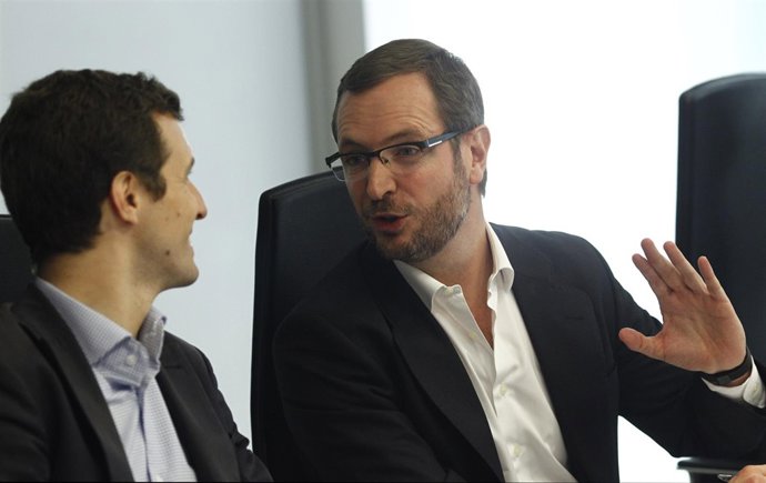 Pablo Casado y Javier Maroto