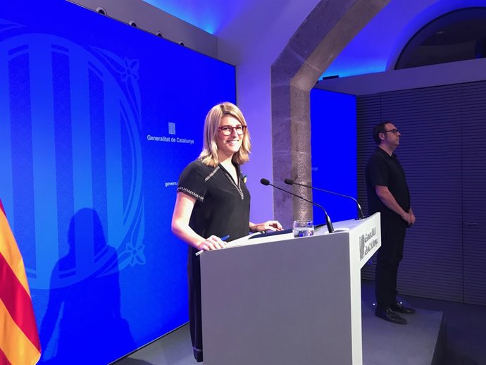 La consellera de Presidència i portaveu del Govern, Elsa Artadi