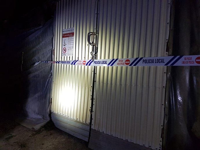 Invernadero precintado