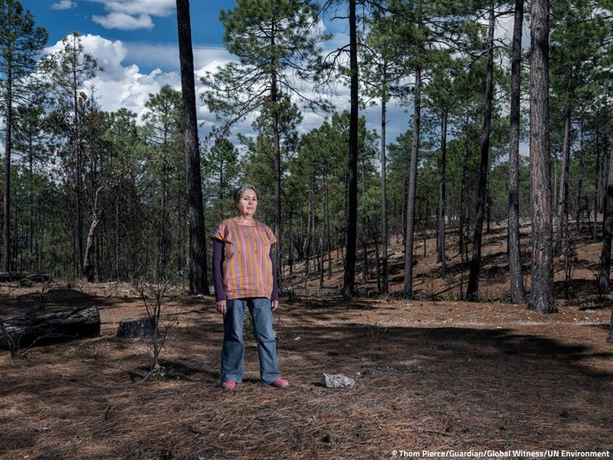 Defensora del medio ambiente en México