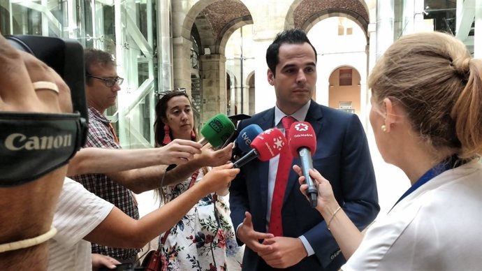 Ignacio Aguado, portavoz de Cs en la Asamblea de Madrid