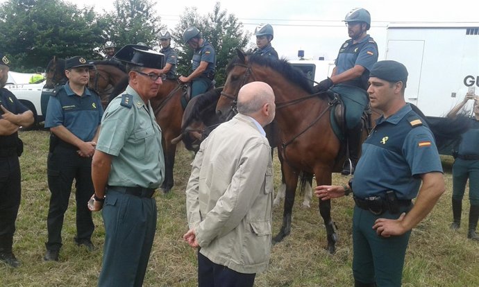 Despliegue Guardia Civil por incendios forestales
