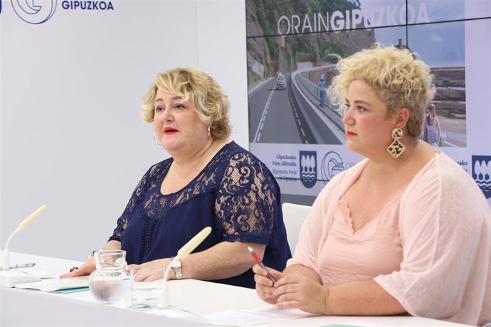 Aintzane Oiarbide y Maite Peña