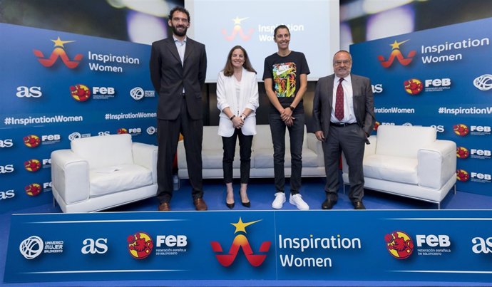 Alba Torrens y Jorge Garbajosa, en el Inspiration Women