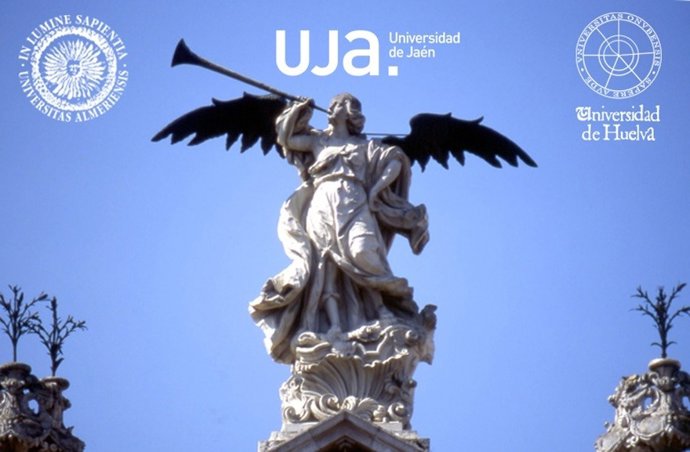 La Fama, símbolo de la US, alegóricamente acompañada de universidades  premiadas