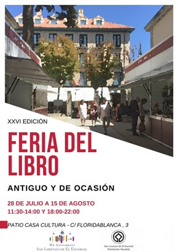 Caertel de Feria del Libro Antiguo