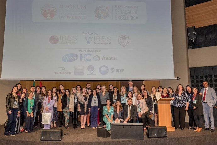Acto en El Hospital de Bahía, en Salvador de Bahía,