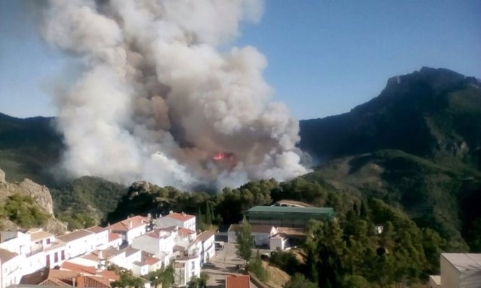 Incendio en Cazorla (Archivo)