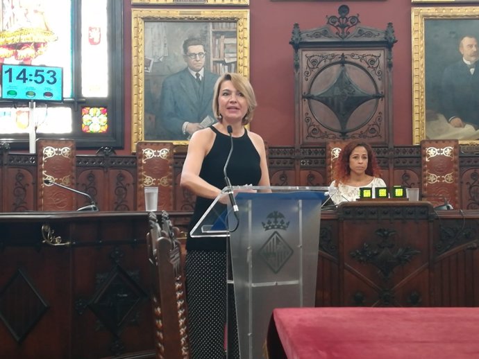 Margalida Durán, portavoz del PP de Palma