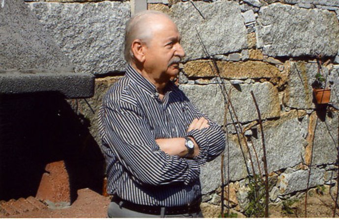 Víctor Campio Pereira en una foto conservada en el Arquivo da RAG.