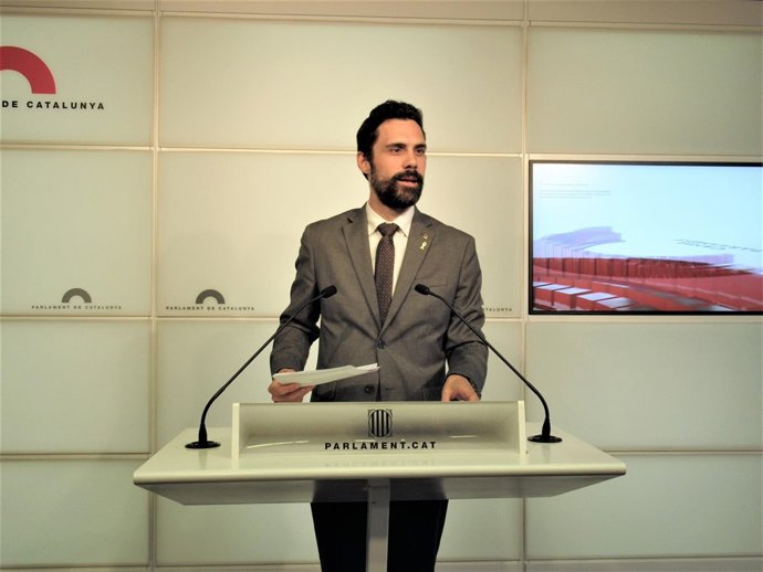 Roger Torrent, presidente del Parlament de Catalunya (archivo)