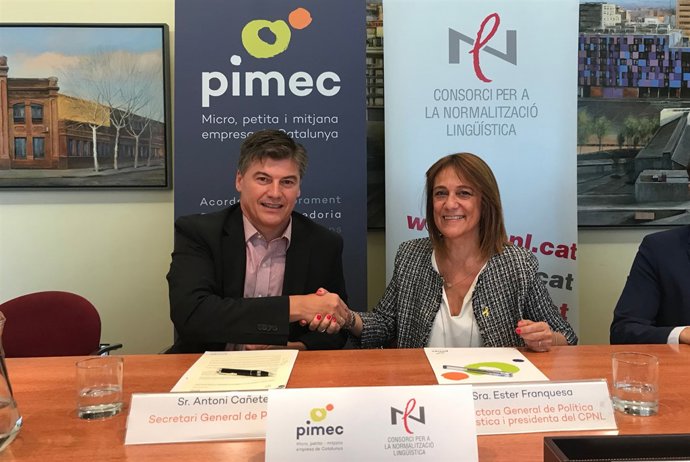 Conveni per a la comunicació empresarial en català