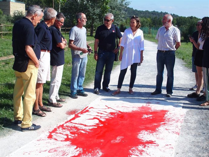 Gamarra, en su visita