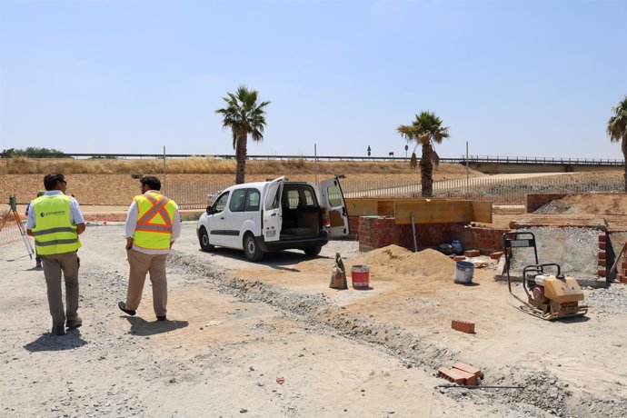 Obras en Lora del Río