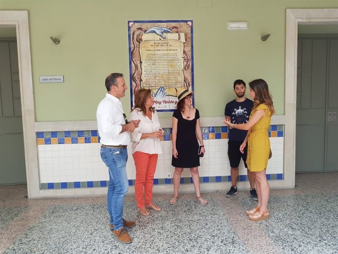 Visita a los nuevos paneles turísticos de Cazorla