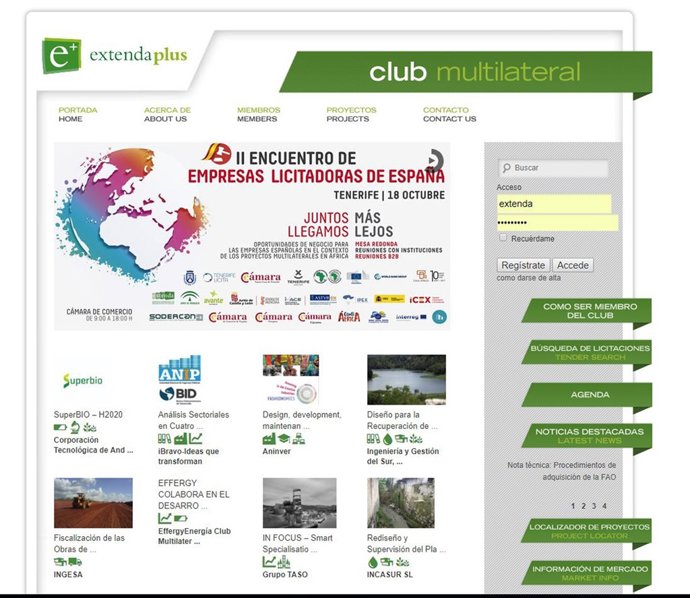 [Sevilla] Foto Y Nota De Prensa: El Club Multilateral De Andalucía De Extenda Ci
