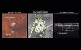 Mars Express detecta agua líquida en Marte