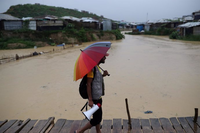 Inundaciones por el monzón en Cox Bazar