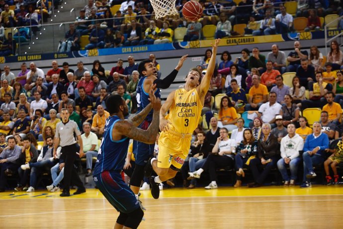 Kevin Pangos en el Herbalife Gran Canaria - Morabanc Andorra