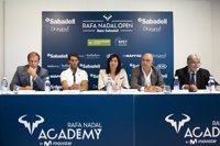 Nadal considera el Rafa Nadal Open Banc Sabadell como "un paso más hacia el crecimiento" de su Academia