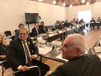 Torra no aclara si respaldará el viernes el nuevo techo de gasto propuesto por el Gobierno