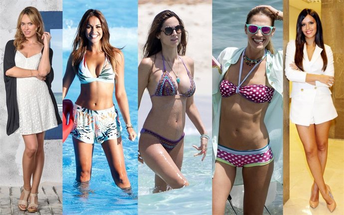 Cristina Pedroche, Lara Álvarez, Ariadne Artiles, Patricia Conde y Laura Sánchez
