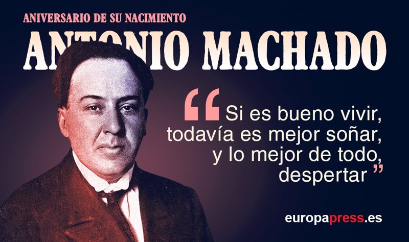 20 versos para recordar a Antonio Machado en el aniversario de su ...