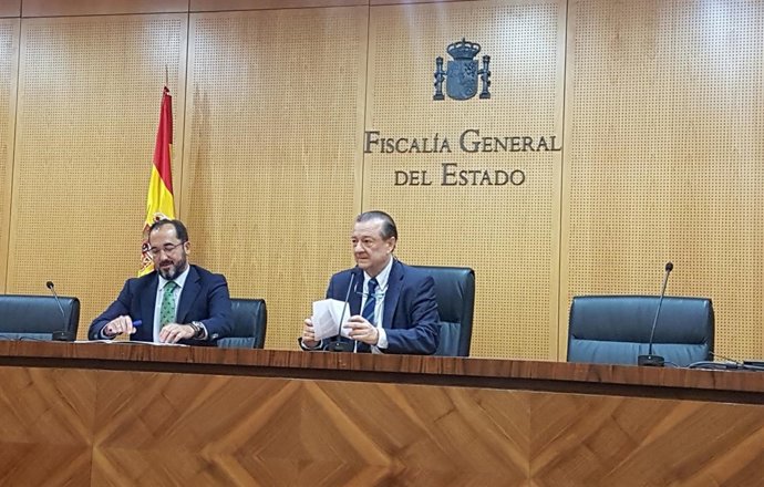 Rueda de prensa del Fiscal de Sala Coordinador de Seguridad Vial, Bartolomé Varg
