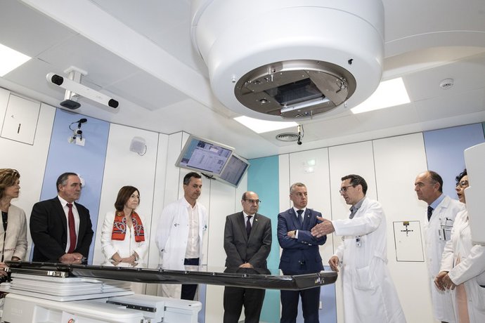 El lehendakari en el Hospital Donostia