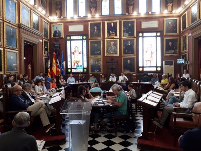 Pleno del Ayuntamiento de Palma