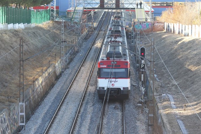 Tren, trenes de Cercanías de Renfe en Madrid