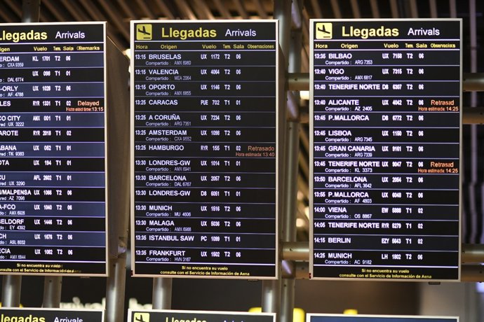 Huelga de Ryanair en el Aeropuerto de Madrid-Barajas Adolfo Suárez