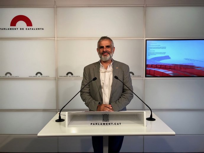 El portaveu de Cs al Parlament, Carlos Carrizosa