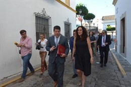 Fabian Picardo en San Roque