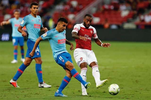 Ángel Correa en el Atlético - Arsenal